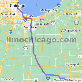 Limousine service to Chicago Loop