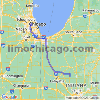 Travel from Burlington to O'Hare airport Limousine service to O'Hare airport (ORD)