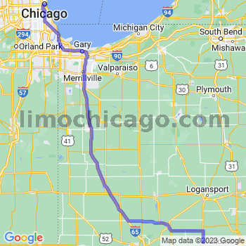 Limousine service to Chicago Loop