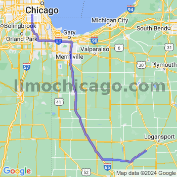 Travel from Burrows to Midway airport Limousine service to Midway airport (MDW)