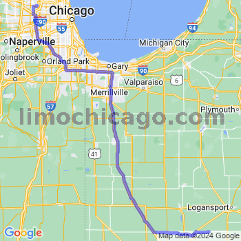 Limousine service to O'Hare airport (ORD)