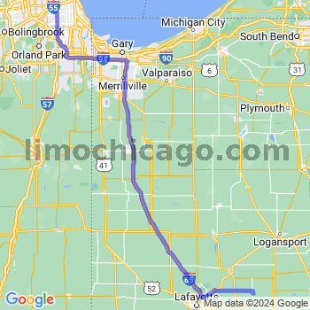Travel from Cutler to Midway airport Limousine service to Midway airport (MDW)