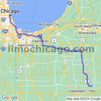 Travel from Denver to Chicago Loop Limousine service to Chicago Loop