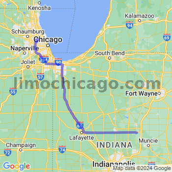 Travel from Fairmount to O'Hare airport Limousine service to O'Hare airport (ORD)