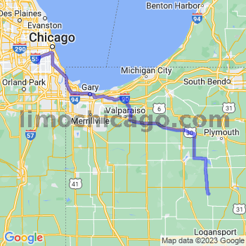 Travel from Grass Creek to Midway airport Limousine service to Midway airport (MDW)