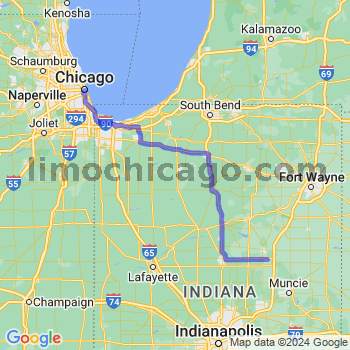 Travel from Jonesboro to Chicago Loop Limousine service to Chicago Loop