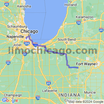 Travel from Laketon to Midway airport Limousine service to Midway airport (MDW)