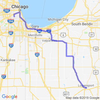 Travel from Logansport to Midway airport Limousine service to Midway airport (MDW)