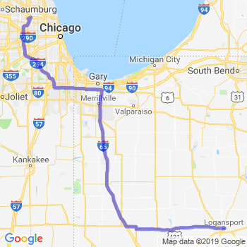 Travel from Logansport to O'Hare airport Limousine service to O'Hare airport (ORD)