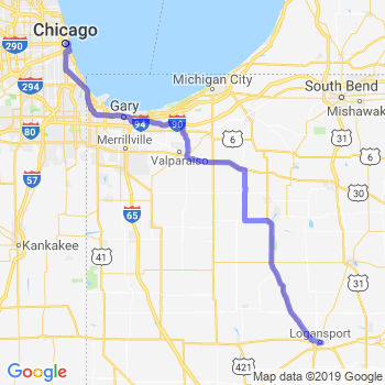 Travel from Logansport to Chicago Loop Limousine service to Chicago Loop