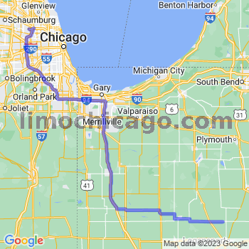 Travel from Lucerne to O'Hare airport Limousine service to O'Hare airport (ORD)