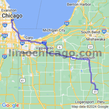 Limousine service to Chicago Loop