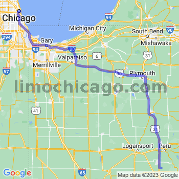 Limousine service to Chicago Loop