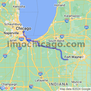 Travel from North Manchester to Chicago Loop Limousine service to Chicago Loop