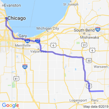 Travel from Roann to Chicago Loop Limousine service to Chicago Loop