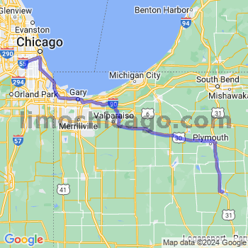 Travel from Rochester to Midway airport Limousine service to Midway airport (MDW)