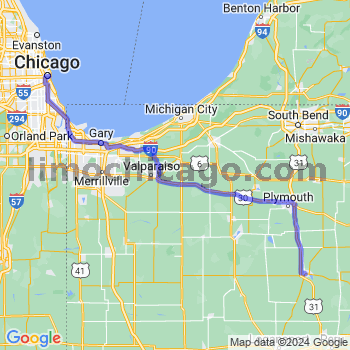 Travel from Rochester to Chicago Loop Limousine service to Chicago Loop