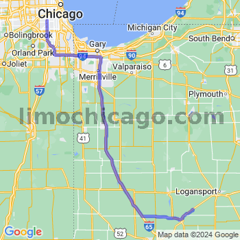 Travel from Rockfield to Midway airport Limousine service to Midway airport (MDW)