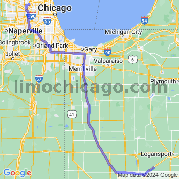 Travel from Rockfield to O'Hare airport Limousine service to O'Hare airport (ORD)