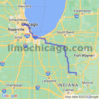 Travel from Swayzee to O'Hare airport Limousine service to O'Hare airport (ORD)
