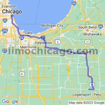 Travel from Twelve Mile to Chicago Loop Limousine service to Chicago Loop