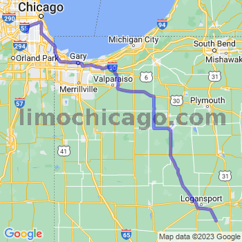 Travel from Walton to Midway airport Limousine service to Midway airport (MDW)