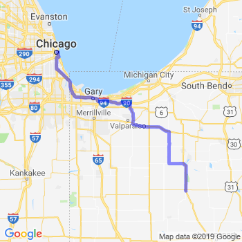 Travel from Winamac to Chicago Loop Limousine service to Chicago Loop