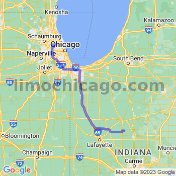 Travel from Young America to O'Hare airport Limousine service to O'Hare airport (ORD)