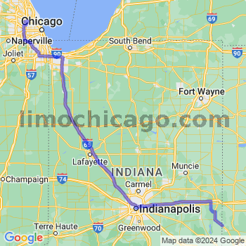 Travel from West College Corner to O'Hare airport Limousine service to O'Hare airport (ORD)