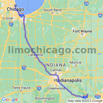 Travel from Cedar Grove to Chicago Loop Limousine service to Chicago Loop