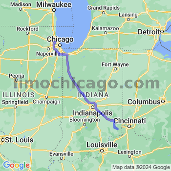 Travel from Dillsboro to O'Hare airport Limousine service to O'Hare airport (ORD)