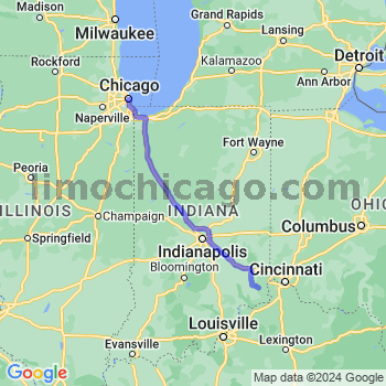 Travel from Dillsboro to Chicago Loop Limousine service to Chicago Loop
