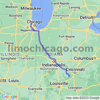 Travel from East Enterprise to O'Hare airport Limousine service to O'Hare airport (ORD)