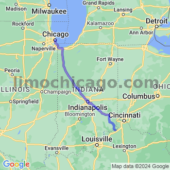 Limousine service to Chicago Loop