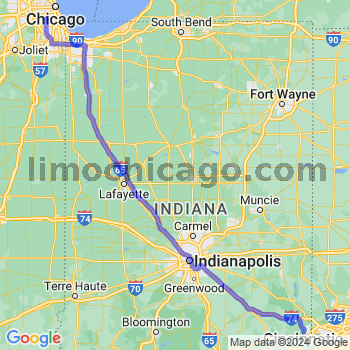 Travel from Guilford to Midway airport Limousine service to Midway airport (MDW)