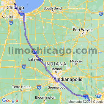 Limousine service to Chicago Loop