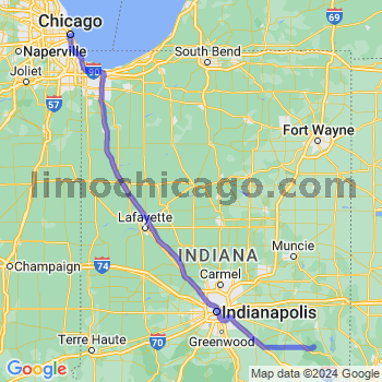 Limousine service to Chicago Loop