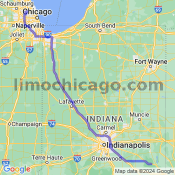 Travel from Metamora to O'Hare airport Limousine service to O'Hare airport (ORD)