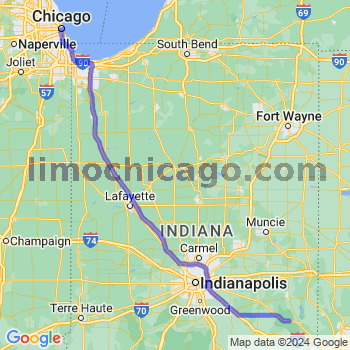 Travel from Metamora to Chicago Loop Limousine service to Chicago Loop
