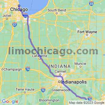 Limousine service to Chicago Loop