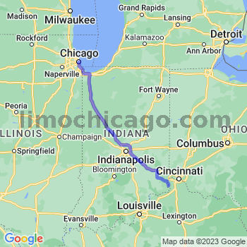 Limousine service to Chicago Loop