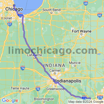 Limousine service to Chicago Loop