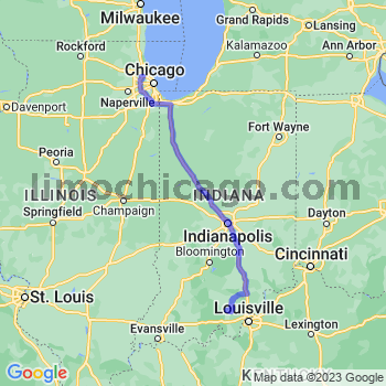 Travel from Fredericksburg to O'Hare airport Limousine service to O'Hare airport (ORD)