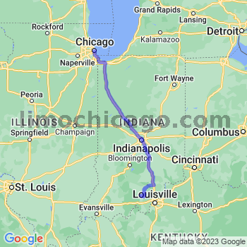 Travel from Fredericksburg to Chicago Loop Limousine service to Chicago Loop