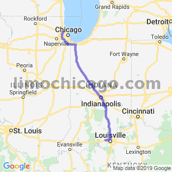 Travel from Georgetown to O'Hare airport Limousine service to O'Hare airport (ORD)