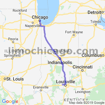 Travel from Georgetown to Chicago Loop Limousine service to Chicago Loop