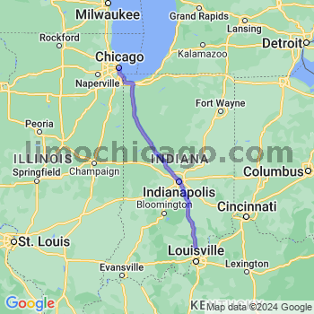 Travel from Henryville to Chicago Loop Limousine service to Chicago Loop