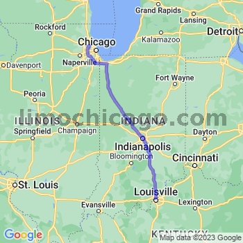 Travel from Clarksville to O'Hare airport Limousine service to O'Hare airport (ORD)
