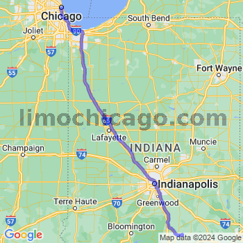 Limousine service to Chicago Loop