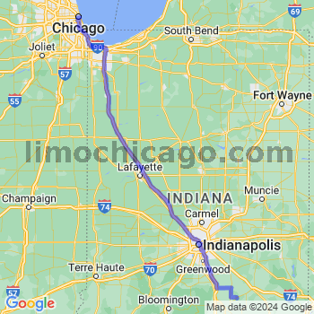 Limousine service to Chicago Loop